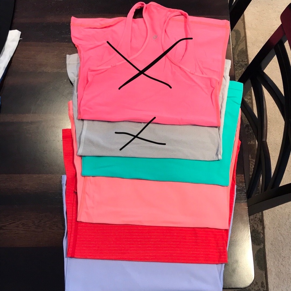 Lululemon Tanks size 6